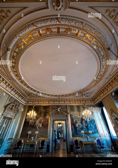 The interior of Christiansborg Palace,Copenhagen,Denmark Stock Photo ...