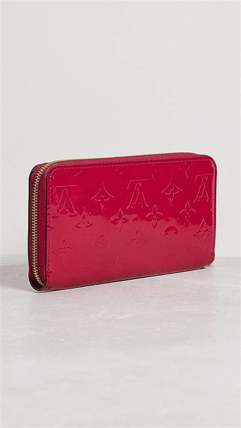 What Goes Around Comes Around Louis Vuitton Pink Vernis Zippy Wallet