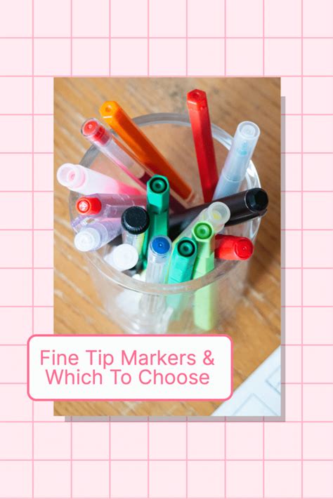 Fine Tip Markers The Ultimate Guide To Choosing The Right One Artsydee Drawing Painting