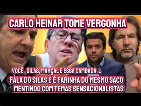 SILAS MAFAFAIA Vs CARLOS HEINAR DOIS M3NTIROSOS QUE DEVERIAM TOMAR