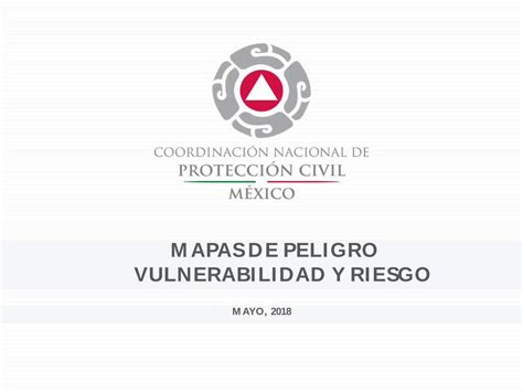 Pdf Mapas De Peligro Vulnerabilidad Y Riesgo Secciones