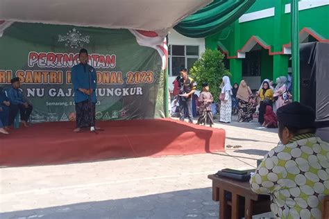 Sambut Hari Santri Nasional MWC NU Gajahmungkur Gelar Lomba Santri