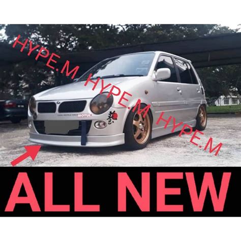 FRP PERODUA KANCIL FRONT SKIRT HOT SALES SUPER SALES 850 KANCIL