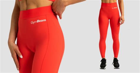 Leggings Da Donna Limitless Hot Red Gymbeam Gymbeam It