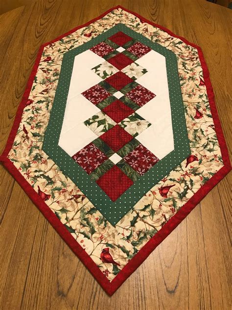 Christmas Table Runner Quilt Patterns Printable Templates Free