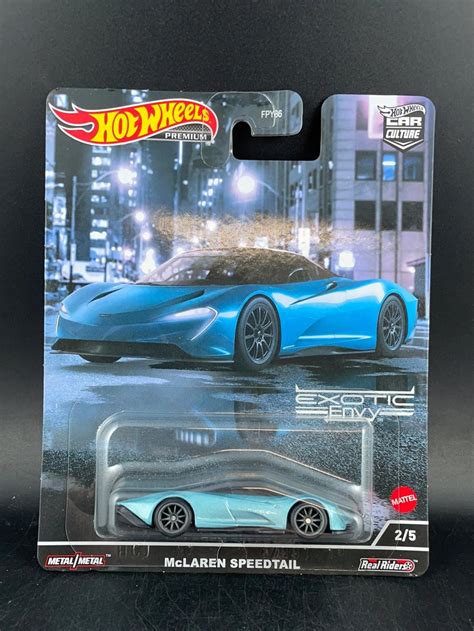 Hot Wheels Premium Exotic Envy McLaren Speedtail Walmart