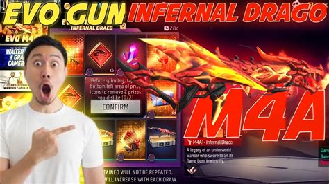 M A New Evo Gun Skin Freefire New Faded Wheel Freefire Garena