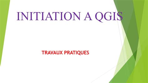 Initiation A Qgis Travaux Pratiques Introduction Aux Sig Quest Ce Qu