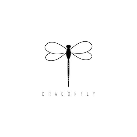 Premium Vector Dragonfly Logo Vector Icon Illustration Design Template