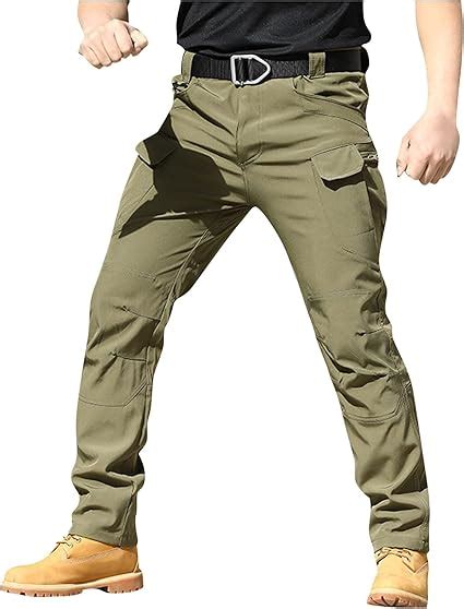 Auifor Cargohose Herren Multi Taschen Camouflage Cargo Hose Militär