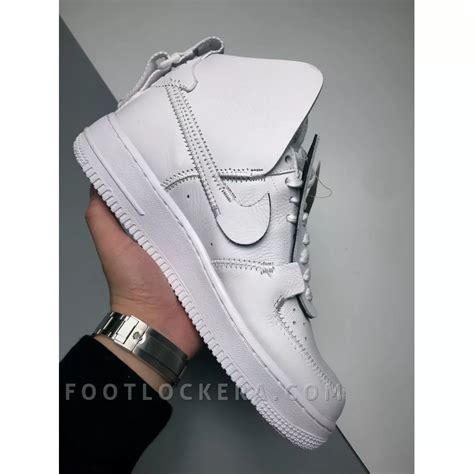 PSNY X Nike Air Force 1 High White White Black Nike Air Force 1 Psny