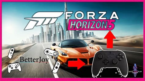 SOLUTION JOUER A FORZA HORIZON 5 AVEC MANETTE SWITCH PRO YouTube