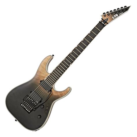 Esp Ltd Mh 1007 Qm 7 String Black Fade Gear4music