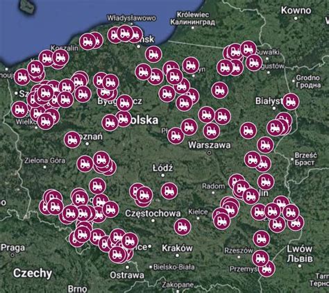 Rolnicy wyjadą na polskie drogi Jest mapa protestu Największy w