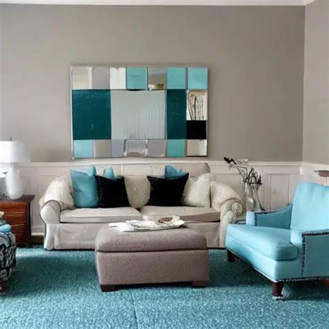 What Color Paint Goes With Teal Carpet Dreamyhomestyle