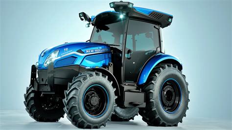 New Holland T4 Electric Autonomous Tractor YouTube