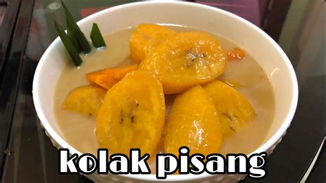 Resep Kolak Pisang Enak Banget Youtube