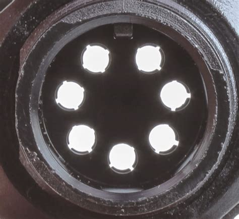 Imc24 2007x Deutsch Deutsch Panel Mount Housing 7 Contacts Socket