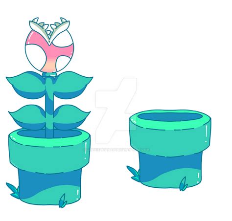 Piranha Plant Pipe By Clairiechanart On Deviantart