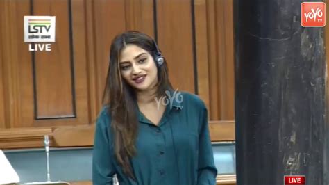 Nusrat Jahan Ruhi Brilliant Speech In Parliament 17th Lok Sabha Live