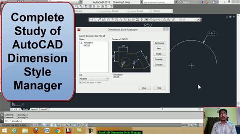 Autocad Dimensions Setting Up Dimension Style Autocad Dimension