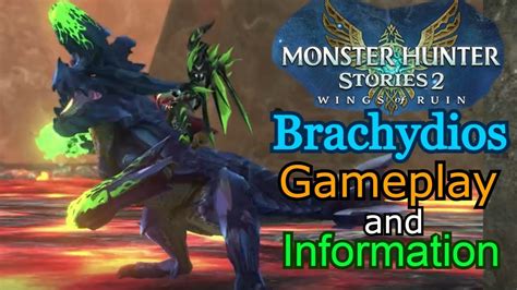 Brachydios Gameplay And Info Monster Hunter Stories Wings Of Ruin