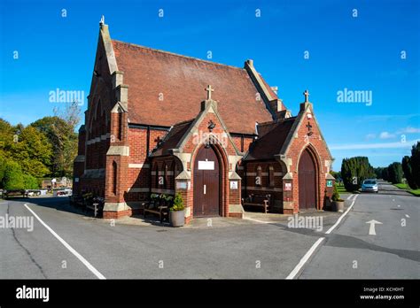 The Chapel Of Remembrance At The Cemetery Acklam Middlesbrough Stock