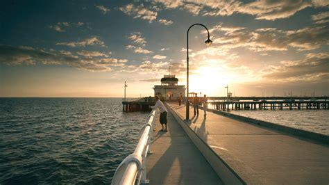 St Kilda Pier Attraction Melbourne Victoria Australia