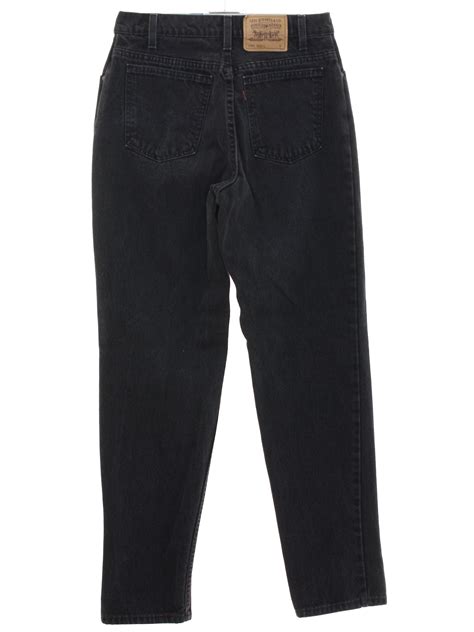 S Levis Pants S Levis Womens Slightly Faded Black