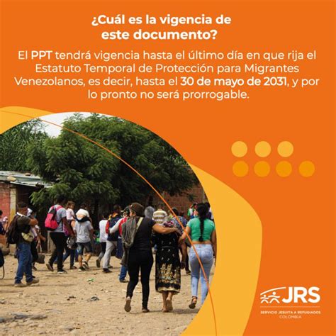 Conoce Todo Sobre El Permiso Por Protección Temporal Jrs Colombia