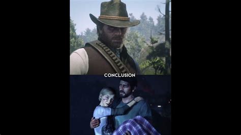 Arthur Morgan Vs Joel In Character Rdr2 Rdr2shorts Lastofus