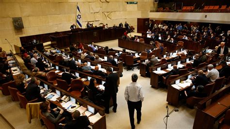 El Gobierno Israel Se Queda En Minor A Tras Abandonar Una Diputada La