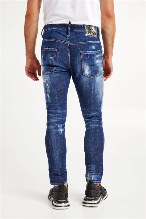 Jeansy Skater Jean Dsquared2 Granatowy Slim S74lb0959s30342470