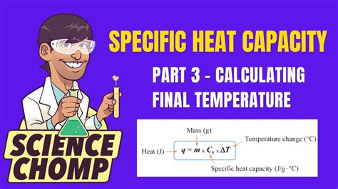 Specific Heat Capacity Part Calculating Final Temperature Youtube