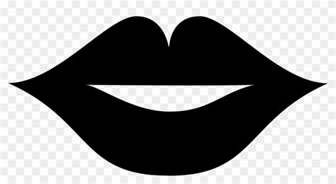 Clip Art Lips Black And White Lipstutorial Org