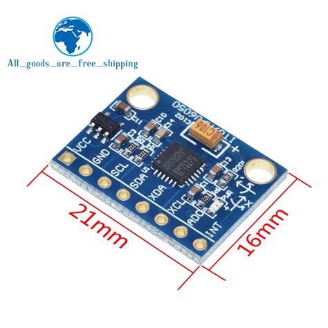 Set Iic I C Gy Mpu Mpu Axis Analog Gyroscope Sensors