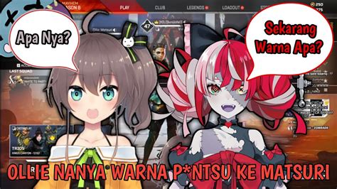 Ollie Bertanya Ke Matsuri Warna Apa Yang Dia Pakai Sekarang Hololive