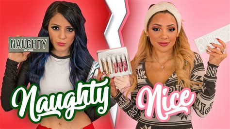 Naughty Vs Nice Twin Makeup Tutorials Niki And Gabi Youtube