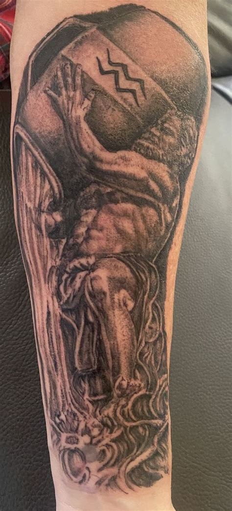 Zeus Forearm Tattoo