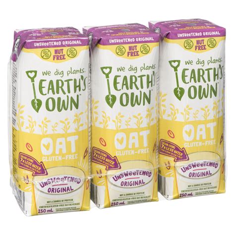 Earth S Own Unsweetened Oat Milk Stong S Market