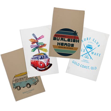 Gold Coast Cotton Tea Towels Branded Ideas