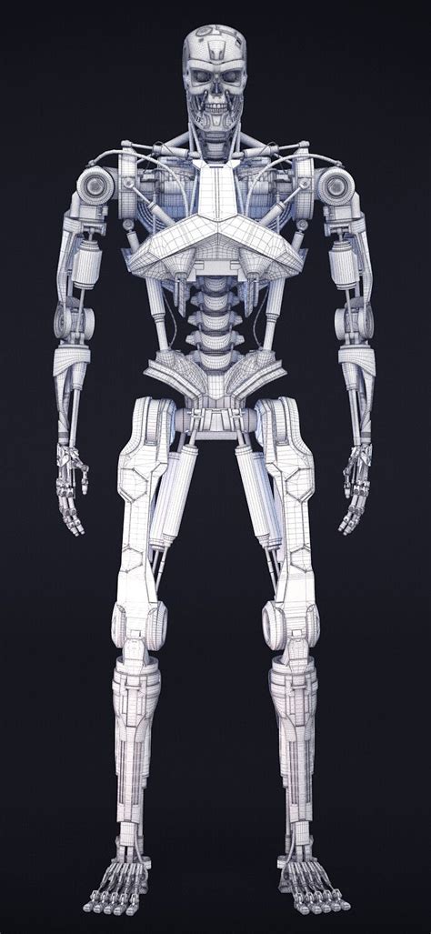 ArtStation Terminator T 800 Anton Mirosh Terminator Endoskeleton