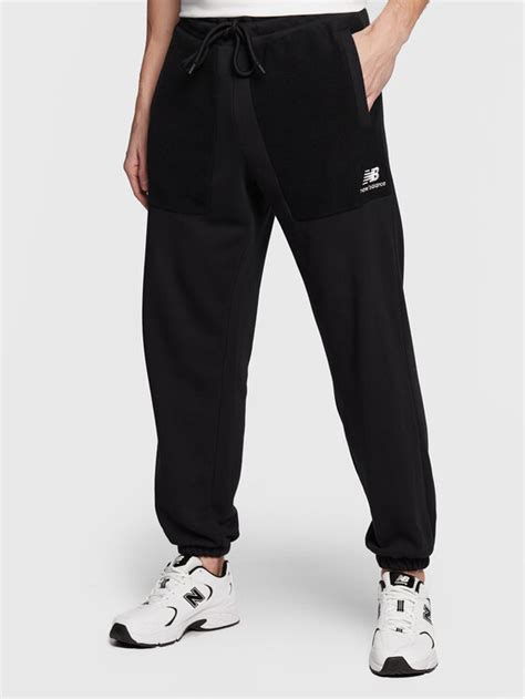 New Balance Pantalon Jogging Athletics Mp Noir Athletic Fit