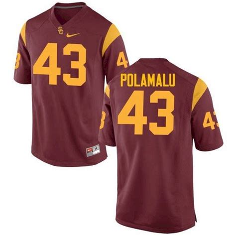 USC Trojans Troy Polamalu Jersey – US Sports Nation