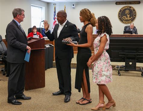 News Flash • Randy Burton Sworn in as Commissioner for Pende