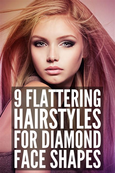 9 Flattering Haircuts And Hairstyles For Diamond Shaped Faces If You