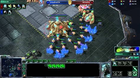 Pro Starcraft 2 WhiteRa Vs ImbaBratOK PvT G3 YouTube