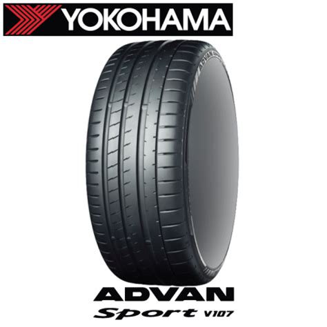 ヨコハマタイヤ アドバン スポーツv107 225 40r18 40z 18 92y Xl 18インチ 4本セット Advan Sport