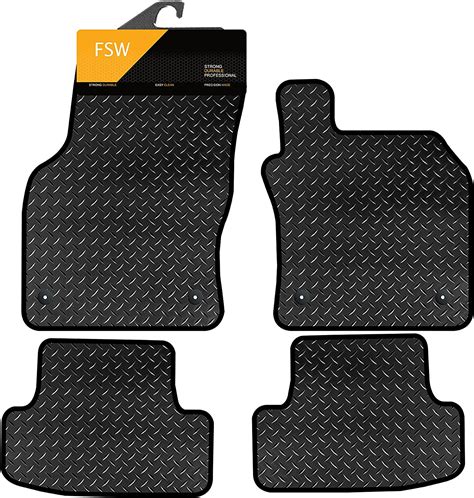 Fsw Tailored Mats Fits Audi Q Onwards Heavy Duty Mm Rubber