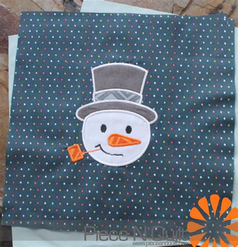 Piece N Quilt: Snowman Quilt Blocks